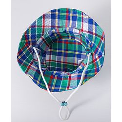 Babyhug Animal Printed Bucket Hat - Blue