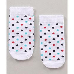 Cutewalk By Babyhug Anti Bacterial Ankle Length Socks - Multicolour