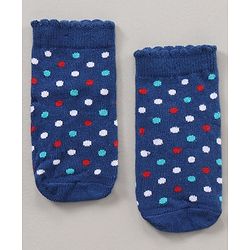 Cutewalk By Babyhug Anti Bacterial Ankle Length Socks - Multicolour