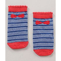 Cutewalk By Babyhug Anti Bacterial Ankle Length Socks - Multicolour