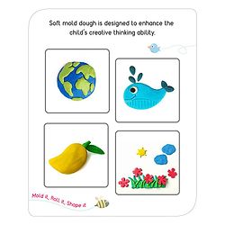 Babyhug My Fun Jumbo Dough Kit with 4 Regular Colors - 480 g