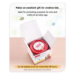 Babyhug My Fun Dough Jumbo Return Gift Set Kit With 12 Tools Pack Of 10 - 500 g