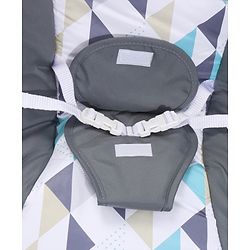 Babyhug Galaxy Electric Swing with Extra Free Motor & Remote - Grey (Without Hanging Toys)