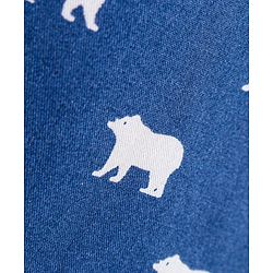 Babyhug Full Sleeves Cotton Shirt Bear Print- Blue