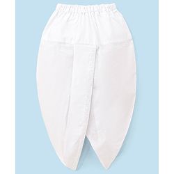 Babyhug Full Sleeves Kurta & Dhoti Set - White