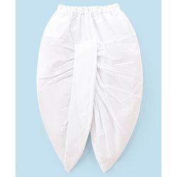 Babyhug Full Sleeves Kurta & Dhoti Set - White