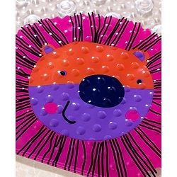 Babyhug Anti Skid Bath Mat Free Size - Multicolour