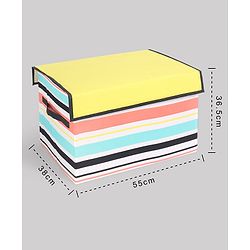 Babyhug Toy Bank Stripes Print- Multicolour