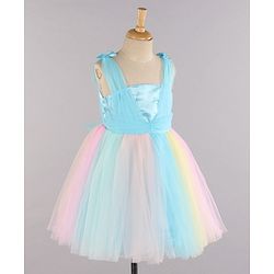 Babyhug Girls Sleeveless Party Wear Frock  3-4Y PINK