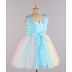 Babyhug Girls Sleeveless Party Wear Frock  3-4Y PINK