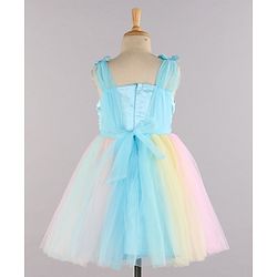 Babyhug Girls Sleeveless Party Wear Frock  3-4Y PINK