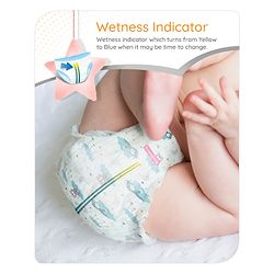 Babyhug Pro Bubble Care Premium Tape Style Diaper for New Born (NB) Size - 22 Pieces - New & Improved Superior Fit