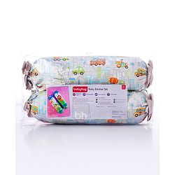 Babyhug Bolster Set of 2 Vehicle Print - Multicolor