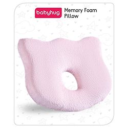 Babyhug Memory Foam Pillow - Pink