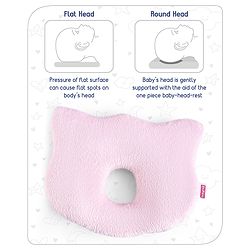Babyhug Memory Foam Pillow - Pink