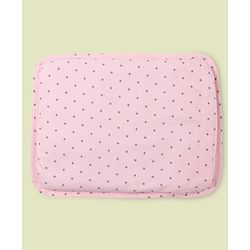 Babyhug Rai (Mustard) Seed Filling Pillow Rectangle Shape Sea Horse Print -White&Pink| Natural Warming Property| Prevents Colds & Flat Head Syndrome| Natural Remedy| New Born| Neck & Shoulder Support