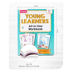 Babyhug Young Learners All In One Activity Workbook - English
