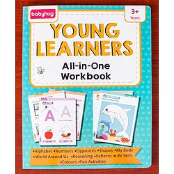 Babyhug Young Learners All In One Activity Workbook - English