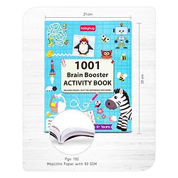 Babyhug 1001 Brain Booster Activity Book - English