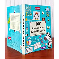 Babyhug 1001 Brain Booster Activity Book - English