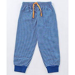 Babyhug Full Sleeves Night Suit Simba Print - Navy