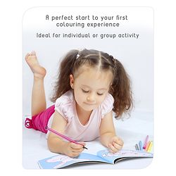 Babyhug My Bumpy Line Colouring Books Pack of 4 - English