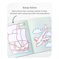 Babyhug My Bumpy Line Colouring Books Pack of 4 - English