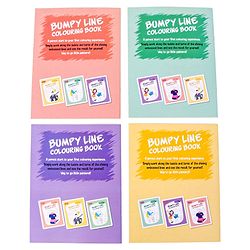 Babyhug My Bumpy Line Colouring Books Pack of 4 - English