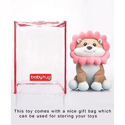 Babyhug Sunny Lion Soft Toy Beige - Height 45 cm