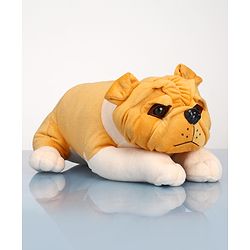Babyhug Bull Dog Soft Toy Beige - Height 39 cm