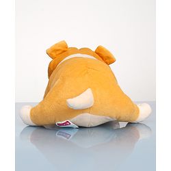 Babyhug Bull Dog Soft Toy Beige - Height 39 cm