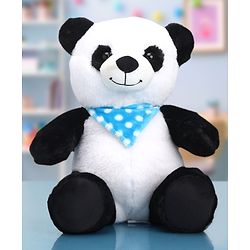 Babyhug Panda Soft Toy with Scarf - Height 35 cm (Colour May Vary)