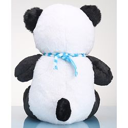 Babyhug Panda Soft Toy with Scarf - Height 35 cm (Colour May Vary)