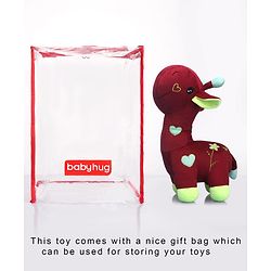 Babyhug Giraffe Soft Toy - Height 40 cm