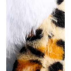 Babyhug Baby Cheetah Soft Toy Beige & White - Height 20 cm