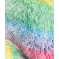 Babyhug Rainbow Kitty Soft Toy - 20cm (Color May Vary)