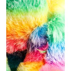 Babyhug Rainbow Kitty Soft Toy - 20cm (Color May Vary)