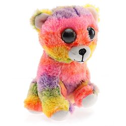 Babyhug Rainbow Kitty Soft Toy - 20cm (Color May Vary)