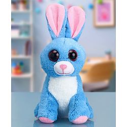 Babyhug Bunny Soft Toy Blue - Height 20 cm