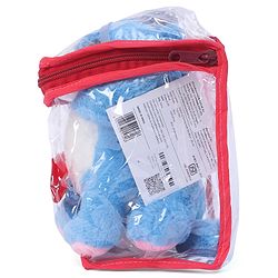 Babyhug Bunny Soft Toy Blue - Height 20 cm