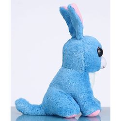 Babyhug Bunny Soft Toy Blue - Height 20 cm
