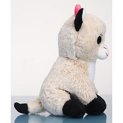 Babyhug Baby Cow Soft Toy Peach - Height 20 cm