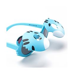 Babyhug Cat Print Sunglasses - Blue