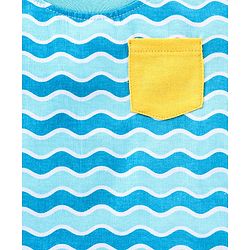 Babyhug Half Sleeves T-Shirts Shark Print Pack of 3 - Multicolor