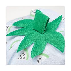 Babyhug Cotton Bucket Hats Watermelon Printed Blue - Diameter 15.5 cm