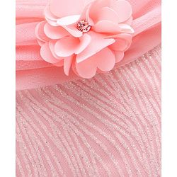 Babyhug Sleeveless Party Wear Gown - Pink