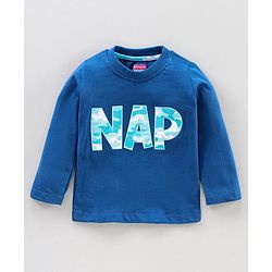Babyhug Full Sleeves Night Suits Pack of 2 - Navy & Light Blue