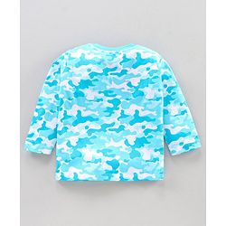 Babyhug Full Sleeves Night Suits Pack of 2 - Navy & Light Blue