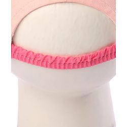 Babyhug Baby Summer Cap Summer Time Print Pink - Diameter 15 cm