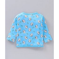 Babyhug Full Sleeves Cotton Vests Printed and Striped Pack of 5 - Multicolour